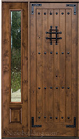 Sw-70 with Clear Bevled Glass Sidelight