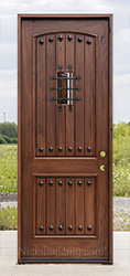 Teak Exterior Door in 8-0