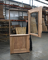 Dutch Door top door open