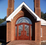 mega 600 mahogany wood door