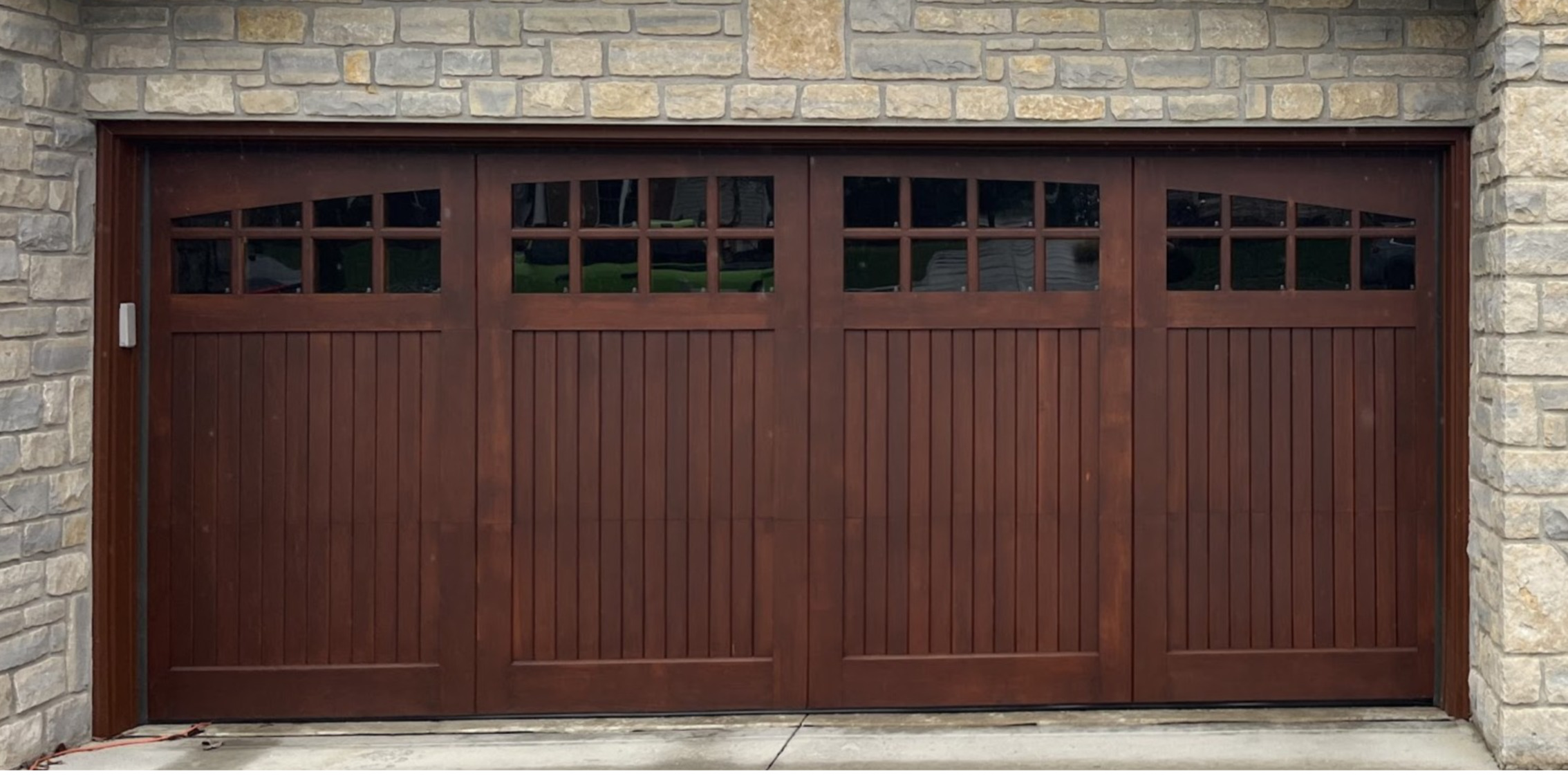 Cedar Insulated Garage Doors