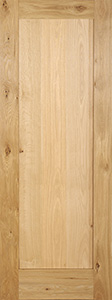 White Oak Interior Shaker Doors