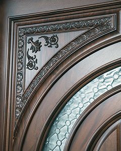 Carved Panel on Tiffany