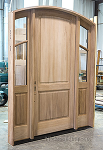 Custom Designed Arched Top Door