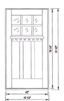 custom doors craftsman