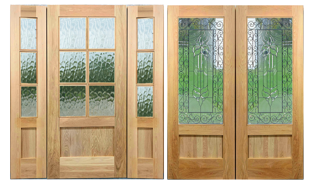 White Oak Doors