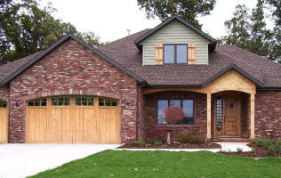Rustic Garage Doors in Cedar