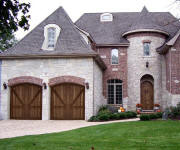 garage overhead wood door